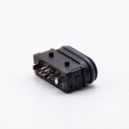 IPX8 Waterproof MICRO USB Connector B Type Female 5P SMT Vertical Mounting 180 Degrees IPX8 Waterproof MICRO USB Connector B Type Female 5P SMT Vertical Mounting 180 Degrees
