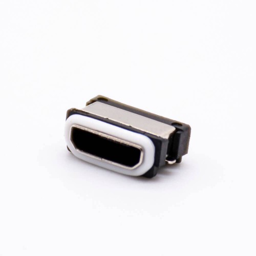 MICRO USB Connector Waterproof B Type 5 Pin With Waterproof Ring SMT IPX8 MICRO USB Connector Waterproof B Type 5 Pin With Waterproof Ring SMT IPX8