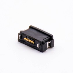 MICRO USB Connector Waterproof B Type 5 Pin With Waterproof Ring SMT IPX8