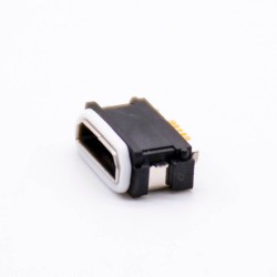 MICRO USB Connector Waterproof B Type 5 Pin With Waterproof Ring SMT IPX8