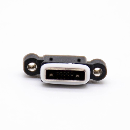 MICRO USB IP67 Waterproof Connector AB Type 5 Pin SMT With Screw Holes With Waterproof Ring MICRO USB IP67 Waterproof Connector AB Type 5 Pin SMT With Screw Holes With Waterproof Ring