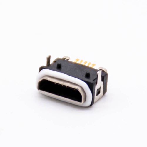 MICRO USB Type B Waterproof Female Connector 5Pin IPX8 Connector SMT MICRO USB Type B Waterproof Female Connector 5Pin IPX8 Connector SMT