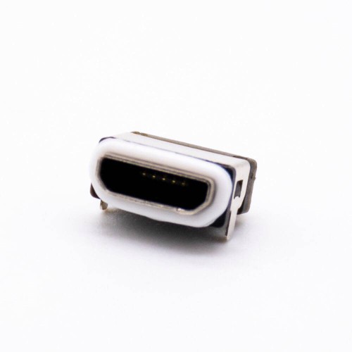MICRO USB Type B Waterproof Female Connector 5Pin IPX8 Connector SMT MICRO USB Type B Waterproof Female Connector 5Pin IPX8 Connector SMT
