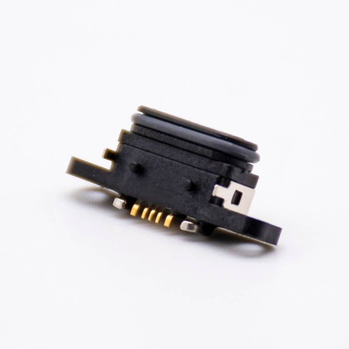 MICRO USB Waterproof IPX8 Connector SMT B Type 5 Pin With Holes MICRO USB Waterproof IPX8 Connector SMT B Type 5 Pin With Holes