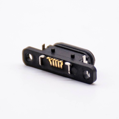 MICRO USB Waterproof IPX8 Connector SMT B Type 5 Pin With Holes MICRO USB Waterproof IPX8 Connector SMT B Type 5 Pin With Holes