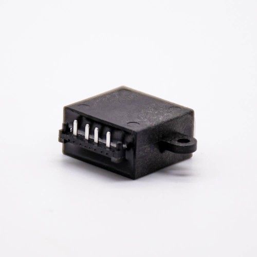 USB Waterproof Connector A Female Socket IPX8 4Pin USB2.0 A Offset Type 90 Degrees USB Waterproof Connector A Female Socket IPX8 4Pin USB2.0 A Offset Type 90 Degrees