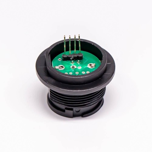 USB2.0 Type B IP67 Female Connectors Straight PCB Mount Connector USB2.0 Type B IP67 Female Connectors Straight PCB Mount Connector