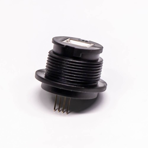 USB2.0 Type B IP67 Female Connectors Straight PCB Mount Connector USB2.0 Type B IP67 Female Connectors Straight PCB Mount Connector