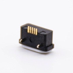 Waterproof IP66 MICRO USB Connector smt Type 5 Pin B Type SMT With Waterproof Ring