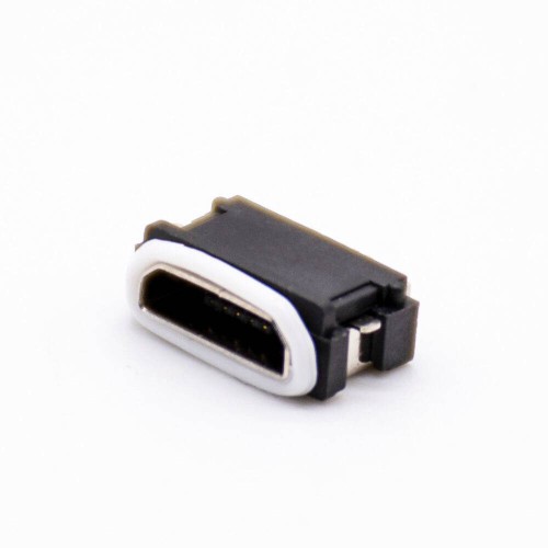 Waterproof MICRO USB Connector IPX8 Offset Type B Type 5 Pin With Waterproof Ring Waterproof MICRO USB Connector IPX8 Offset Type B Type 5 Pin With Waterproof Ring