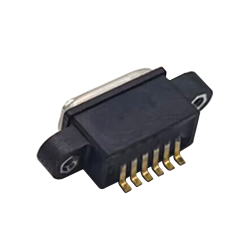 Waterproof Type C Connector Female Socket 6P SMT With Waterproof Ring