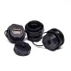 Waterproof USB 2.0 Connectors Type A Female Front Panel Lock Mount IP67 with Dust Cover Waterproof USB 2.0 Connectors Type A Female Front Panel Lock Mount IP67 with Dust Cover