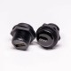 Waterproof USB 2.0 Type A Front Panel Mount USB Female Connector Socket Gold Plated Waterproof USB 2.0 Type A Front Panel Mount USB Female Connector Socket Gold Plated