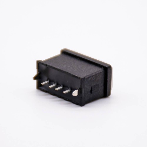 Waterproof USB charger Socket Female 4 Pin A Type SMT IPX8 Straight Waterproof USB charger Socket Female 4 Pin A Type SMT IPX8 Straight