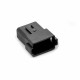 12 Pin Male Plug Black Automotive Sealed Connector Waterproof for Electric Vehicles (Excluded Contacts) DT06-12P-E004 12 Pin Male Plug Black Automotive Sealed Connector Waterproof for Electric Vehicles (Excluded Contacts) DT06-12P-E004
