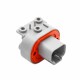 2 Pin Gray Right Angle Waterproof Female Male Elecje DT13-2P Automotive Sealed Connector for Electric Motorcycles