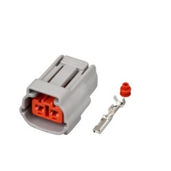 2 Pin Plug And Socket Connector For Ford Falcon Fg 4.0L Igition Coil Or Mazda Fd Rx7 Rx8 Crank