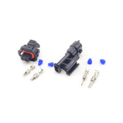 2Pin Car Auto Diesel Injector Female Connector For Vauxhall Vectra 1.9 Cdti /Ford/Peugeot/Citroen/Renault