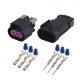 3Pin Male Plug Female Socket Sealed Connector Set Wire Gauge 18 16 Awg 3Pin Male Plug Female Socket Sealed Connector Set Wire Gauge 18 16 Awg