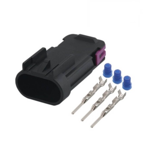 3Pin Male Plug Female Socket Sealed Connector Set Wire Gauge 18 16 Awg 3Pin Male Plug Female Socket Sealed Connector Set Wire Gauge 18 16 Awg