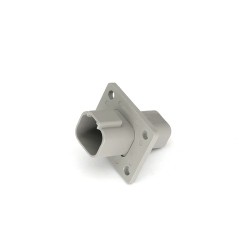 4-hole Flange Waterproof Automotive Sealed Connector 4 Pin DT Male Female for Wire DT04-4P-L012 Elecje