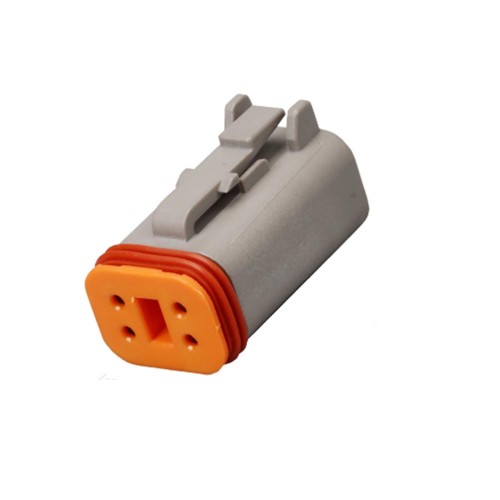 4 Pin Female Jack No Contacts Auto Waterproof Connector Automotive Sealed DT06-4S Elecje DT Series