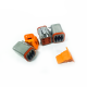 6 Pin Female Jack with Contacts Auto Waterproof Connector Automotive Sealed DT06-6S Elecbee 6 Pin Female Jack with Contacts Auto Waterproof Connector Automotive Sealed DT06-6S Elecbee