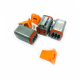 6 Pin Female Jack with Contacts Auto Waterproof Connector Automotive Sealed DT06-6S Elecje