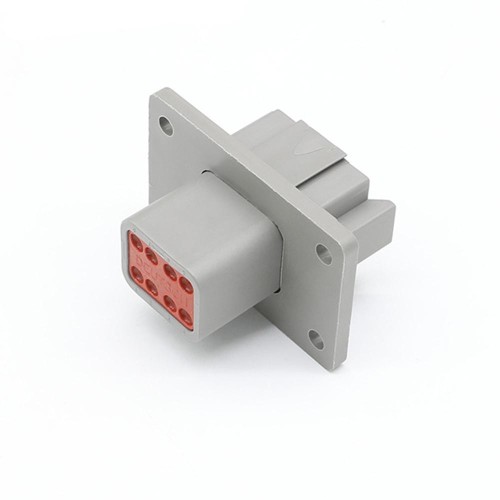 8 Pin Waterproof Automotive Sealed Connector DT Male Female for Wire 4-hole Flange DT04-8P-L012 Elecje