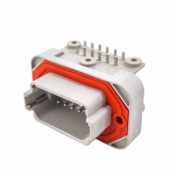 Automotive Sealed Connector 12 Pin Right Angle Waterproof Female Male Elecje DT13-12P Plug for Electric Vehicles