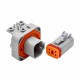 Automotive Sealed Connector 4 Pin Right Angle Waterproof Female Male Elecje DT13-4P for Electric Motorcycles