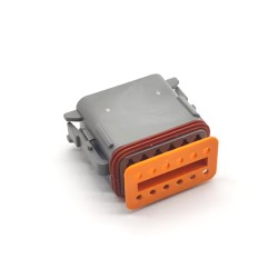 DT 12 Pin Female Jack No Contacts Auto Waterproof Connector Automotive Sealed DT06-12S Elecje