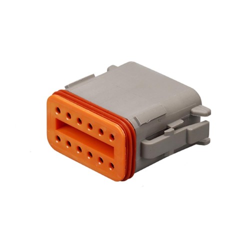 DT 12 Pin Female Jack No Contacts Auto Waterproof Connector Automotive Sealed DT06-12S Elecje