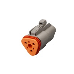DT06-3S DT 3 Pin Female Jack without Contacts Auto Waterproof Connector Automotive Sealed Elecje