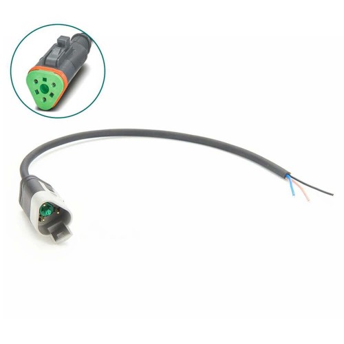Elecbee DT06-3P 3Way Male Pin Dt Series Automotive Connector Cable Elecbee DT06-3P 3Way Male Pin Dt Series Automotive Connector Cable