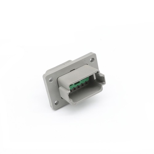 Elecje 12 Pin Waterproof Automotive Sealed Connector Male Female for Wire 4-hole Flange DT04-12P-L012