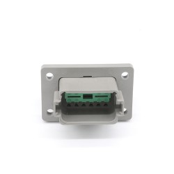 Elecje 12 Pin Waterproof Automotive Sealed Connector Male Female for Wire 4-hole Flange DT04-12P-L012
