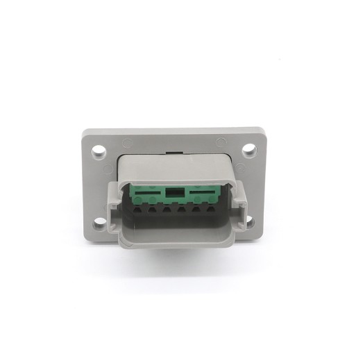Elecje 12 Pin Waterproof Automotive Sealed Connector Male Female for Wire 4-hole Flange DT04-12P-L012