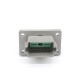 Elecje 12 Pin Waterproof Automotive Sealed Connector Male Female for Wire 4-hole Flange DT04-12P-L012