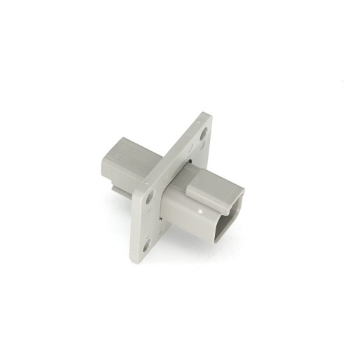 Elecje 2 Pin Female Male Waterproof Automotive Sealed Connector for Wire with 4-hole Flange DT04-2P-L012
