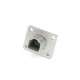 Elecje 2 Pin Female Male Waterproof Automotive Sealed Connector for Wire with 4-hole Flange DT04-2P-L012