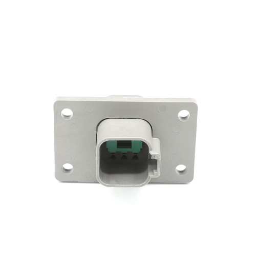 Elecje 6 Pin Waterproof Automotive Sealed Connector DT Male Female for Wire 4-hole Flange DT04-6P-L012