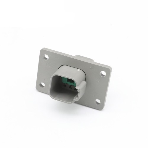 Elecje 6 Pin Waterproof Automotive Sealed Connector DT Male Female for Wire 4-hole Flange DT04-6P-L012