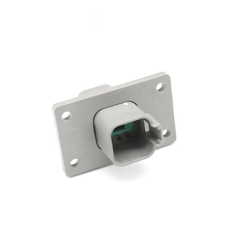 Elecje 6 Pin Waterproof Automotive Sealed Connector DT Male Female for Wire 4-hole Flange DT04-6P-L012