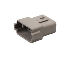 Elecje DT 12 Pin Male Shell No Contacts Auto Waterproof Connector Automotive Sealed DT04-12P