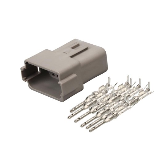 Elecje DT 12 Pin Male Shell with Contacts Auto Waterproof Connector DT04-12P
