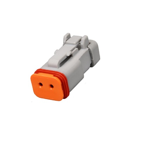 Elecje DT 2 Pin Female Jack No Contacts Auto Waterproof Connector Automotive Sealed DT06-2S