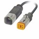 Elecje DT06-4P Male to DT06-4S Female Ip67 Molded Cable