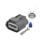 Female 3 Pin Electronic Wire Auto Connector Female 3 Pin Electronic Wire Auto Connector