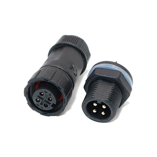 IP68 M12 4 Pin Panel Mount Front Fastened Connector Solder Type for Cable 4 pin Sensor Connector Nylon PA66 Material IP68 M12 4 Pin Panel Mount Front Fastened Connector Solder Type for Cable 4 pin Sensor Connector Nylon PA66 Material